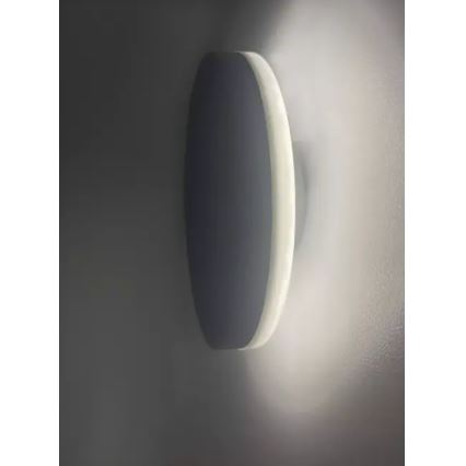 HÖFFTECH - Εξωτερικό επιτοίχιο LED φωτιστικό/10W/230V στρογγυλό IP65