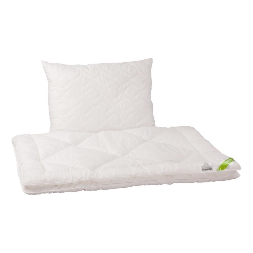 HomeDoctor - Αντιακάρεο Μαξιλάρι STOPMITE PREMIUM 40x60 cm + Πάπλωμα 100x135 cm