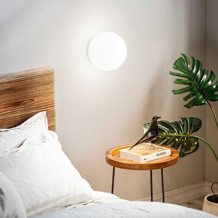 Ideal Lux 59815 - LED RGBW Ρυθμιζόμενο επιτοίχιο φωτιστικό MAPA 1xE27/9W/230V 2700-6500K