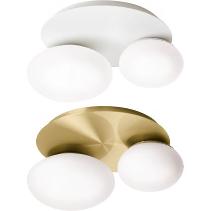 Ideal Lux - Ανταλλακτικό αμπαζούρ NINFEA, κατάλληλο για διάφορα φωτιστικά, διάμ. 25 εκ., λευκό