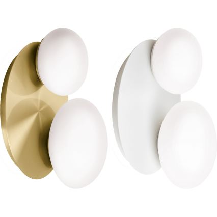 Ideal Lux - Ανταλλακτικό αμπαζούρ NINFEA, κατάλληλο για διάφορα φωτιστικά, διάμ. 25 εκ., λευκό
