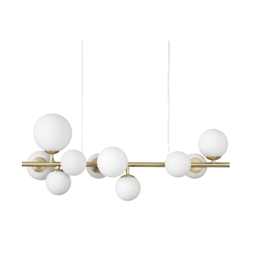 Ideal Lux - Ανταλλακτικό αμπαζούρ PERLAGE για πολυέλαιο/φωτιστικό/λάμπα, Ø 12 cm, λευκό