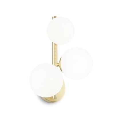 Ideal Lux - Ανταλλακτικό αμπαζούρ PERLAGE για πολυέλαιο/φωτιστικό/λάμπα, Ø 12 cm, λευκό