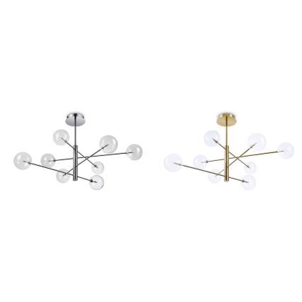 Ideal Lux - Ανταλλακτικό αμπαζούρ για πολυέλαιο και φωτιστικό EQUINOXE, διάμ. 15 cm, διαφανές