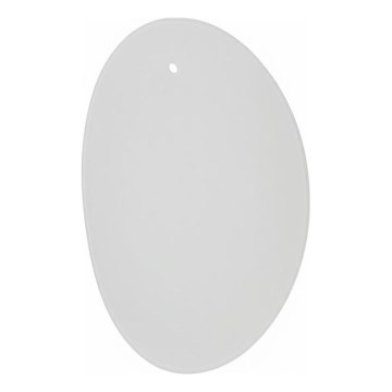 Ideal Lux - Ανταλλακτικό αμπαζούρ για πολυέλαιο ή φωτιστικό οροφής OVALINO, λευκό