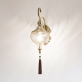 Ideal Lux - Λάμπα τοίχου HAREM 1xE27/42W/230V ορείχαλκος