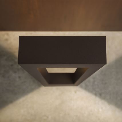 Ideal Lux - Λάμπα εξωτερικού χώρου VEGA 1xG9/15W/230V 80 cm IP44 καφέ