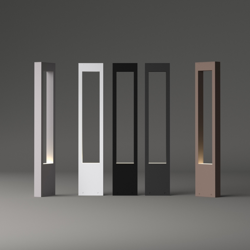 Ideal Lux - Λάμπα εξωτερικού χώρου VEGA 1xG9/15W/230V 80 cm IP44 καφέ