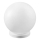 Ideal Lux - Eπιτραπέζιο φωτιστικό CARTA 1xE27/25W/230V διάμετρος 30 cm λευκό