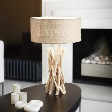 Ideal Lux - Eπιτραπέζιο φωτιστικό DRIFTWOOD 1xE27/60W/230V guava