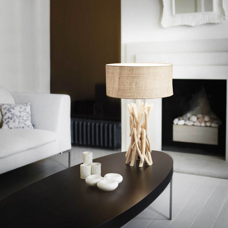 Ideal Lux - Eπιτραπέζιο φωτιστικό DRIFTWOOD 1xE27/60W/230V guava