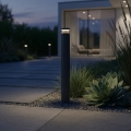 Ideal Lux - Φωτιστικό LED εξωτερικού χώρου BOEING LED/14W/230V 100 cm CRI 90 IP65 μαύρο