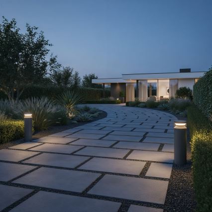 Ideal Lux - Φωτιστικό LED εξωτερικού χώρου BOEING LED/14W/230V 40 cm CRI 90 IP65 ανθρακί