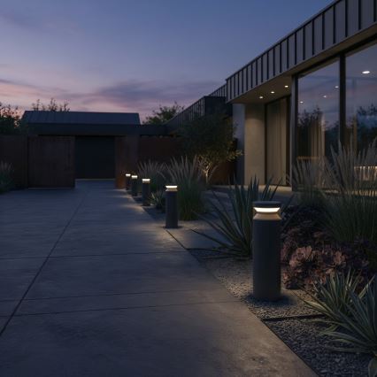 Ideal Lux - Φωτιστικό LED εξωτερικού χώρου BOEING LED/14W/230V 40 cm CRI 90 IP65 μαύρο