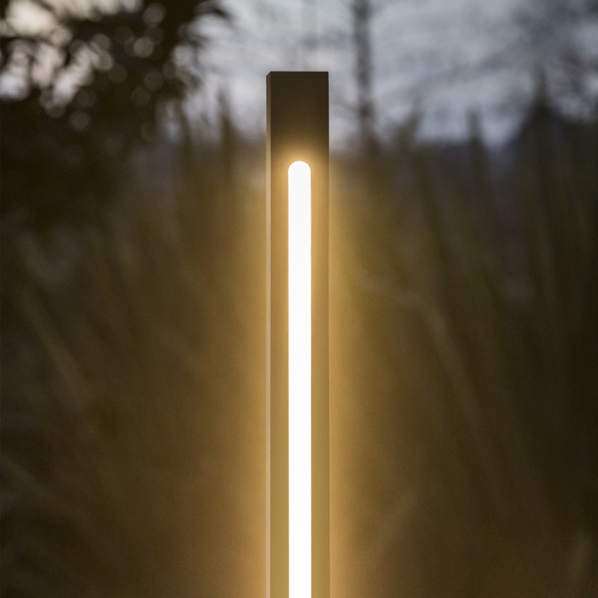 Ideal Lux - Φωτιστικό LED εξωτερικού χώρου JEDI, 25W/230V, 160 cm, CRI 90, IP65, ανθρακί