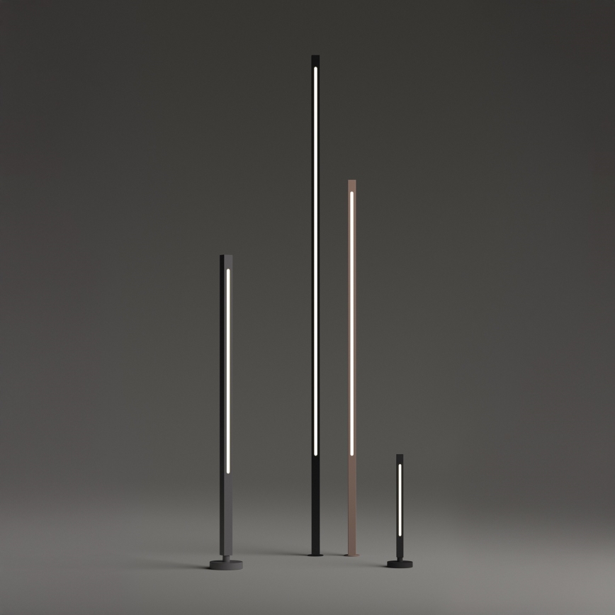 Ideal Lux - Φωτιστικό LED εξωτερικού χώρου JEDI, 25W/230V, 160 cm, CRI 90, IP65, ανθρακί