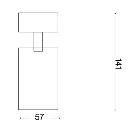 Ideal Lux - Φωτιστικό σποτ LED DYNAMITE 1xGU10/7W/230V CRI 90, ορείχαλκος