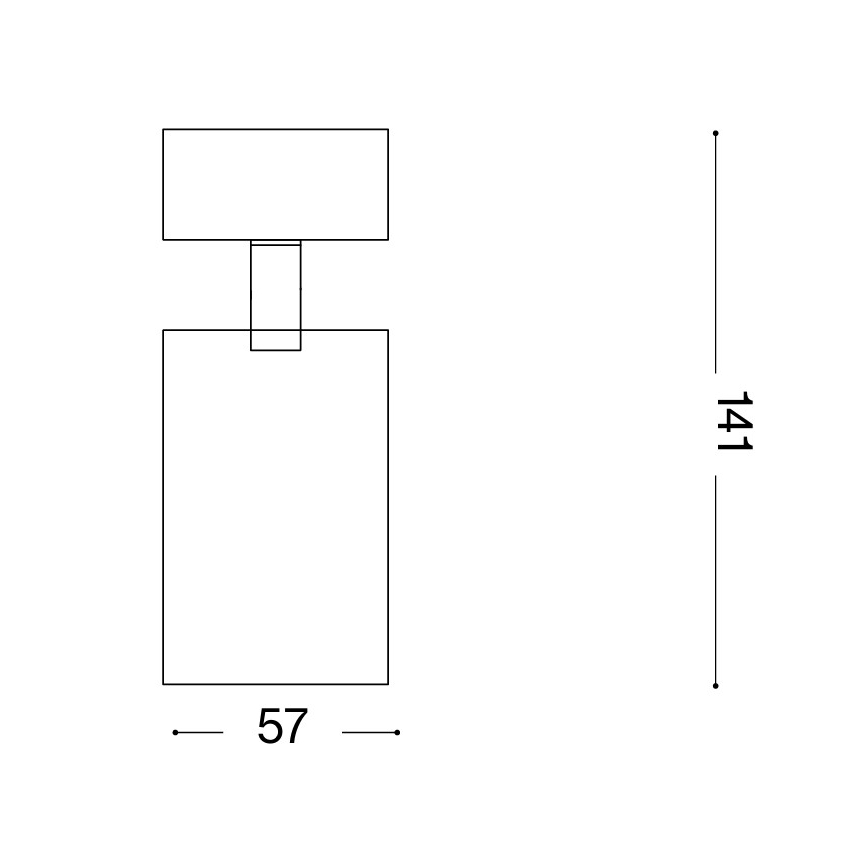 Ideal Lux - Φωτιστικό σποτ LED DYNAMITE 1xGU10/7W/230V CRI 90, ορείχαλκος