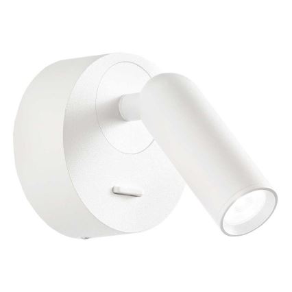 Ideal Lux - Φωτιστικό σποτ τοίχου LED BEAN LED/3W/230V CRI 90 λευκό