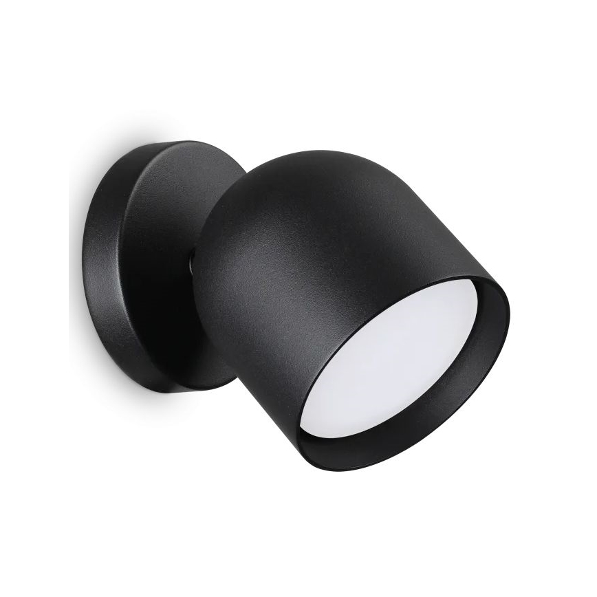 Ideal Lux - Φωτιστικό σποτ τοίχου LED DODO 1xGX53/9W/230V μαύρο