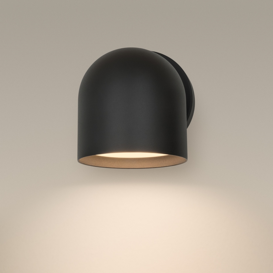 Ideal Lux - Φωτιστικό σποτ τοίχου LED DODO 1xGX53/9W/230V μαύρο