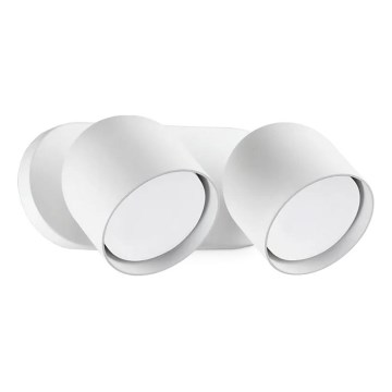 Ideal Lux - Φωτιστικό σποτ τοίχου LED DODO 2xGX53/9W/230V λευκό