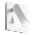 Ideal Lux - Φωτιστικό σποτ τοίχου LED LITE LED/3W/230V CRI 90 λευκό
