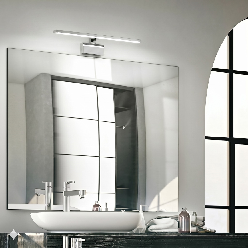Ideal Lux - Φωτιστικό πίνακα LED ALMA LED/12,5W/230V 51 cm CRI 90 γυαλιστερό χρώμιο