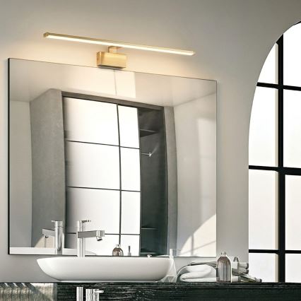 Ideal Lux - Φωτιστικό πίνακα LED ALMA LED/18W/230V 81 cm CRI 90 χρυσό