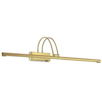 Ideal Lux - Φωτιστικό πίνακα LED BOW LED/8W/230V 76 cm CRI 90 χρυσό