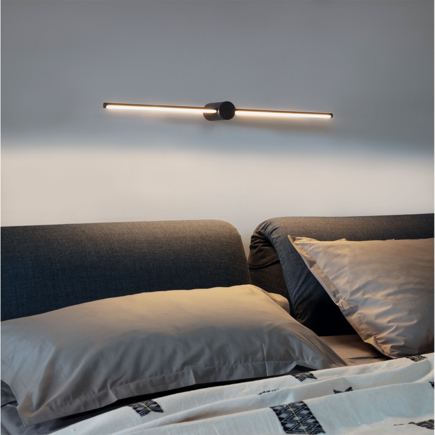 Ideal Lux - Φωτιστικό πίνακα LED FILO LED/13W/230V 75 cm CRI 90 μαύρο
