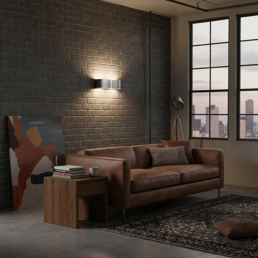 Ideal Lux - Φωτιστικό τοίχου 2xE27/60W/230V