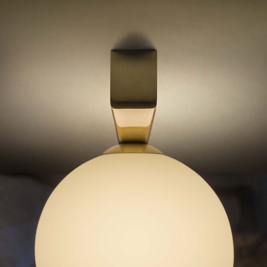 Ideal Lux - Φωτιστικό τοίχου LED BINOMIO 1xG9/3W/230V χρυσαφί