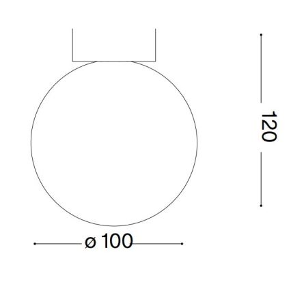 Ideal Lux - Φωτιστικό τοίχου LED CARTA 1xG9/3W/230V διάμετρος 10 cm λευκό