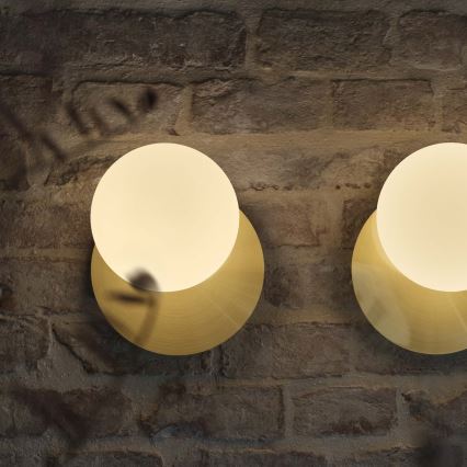 Ideal Lux - Φωτιστικό τοίχου LED NINFEA 1xGX53/9W/230V χρυσό