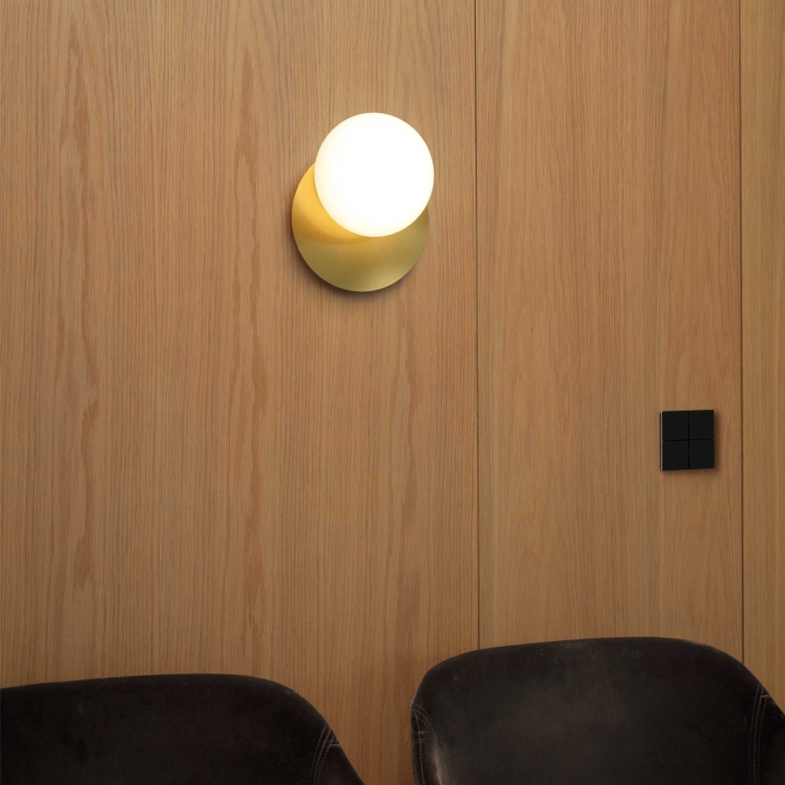 Ideal Lux - Φωτιστικό τοίχου LED NINFEA 1xGX53/9W/230V χρυσό