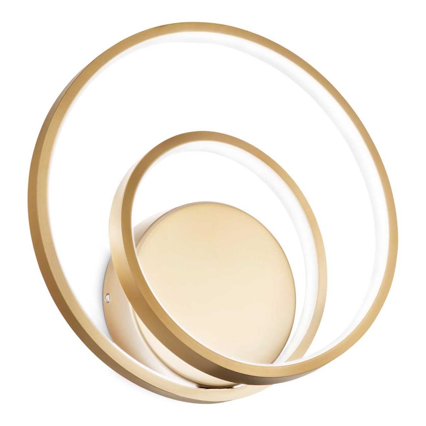 Ideal Lux - Φωτιστικό τοίχου LED OZ LED/26W/230V CRI 90 χρυσό