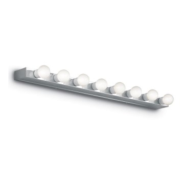 Ideal Lux - Φωτιστικό τοίχου PRIVE 8xE14/40W/230V γυαλιστερό χρώμιο