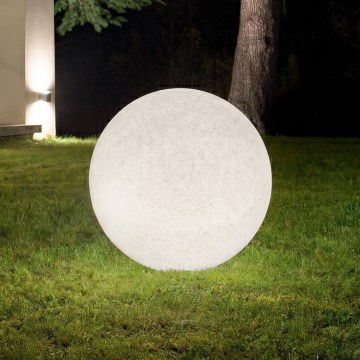 Ideal Lux - Φωτιστικό εξωτερικού χώρου DORIS 1xE27/60W/230V Ø 78 cm IP44 γκρι