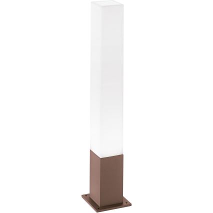 Ideal Lux - Φωτιστικό εξωτερικού χώρου EDO OUTDOOR 1xGX53/15W/230V 79 cm IP65 καφέ