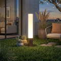 Ideal Lux - Φωτιστικό εξωτερικού χώρου EDO OUTDOOR 1xGX53/15W/230V 80 cm IP65 καφέ