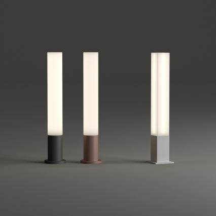 Ideal Lux - Φωτιστικό εξωτερικού χώρου EDO OUTDOOR 1xGX53/15W/230V 80 cm IP65 καφέ