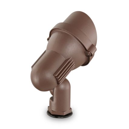 Ideal Lux - Φωτιστικό εξωτερικού χώρου TERRA 1xGU10/28W/230V IP65 καφέ