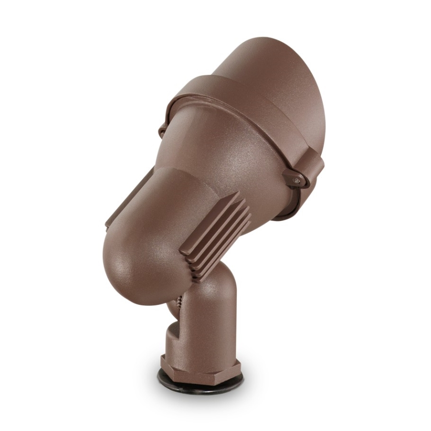 Ideal Lux - Φωτιστικό εξωτερικού χώρου TERRA 1xGU10/28W/230V IP65 καφέ