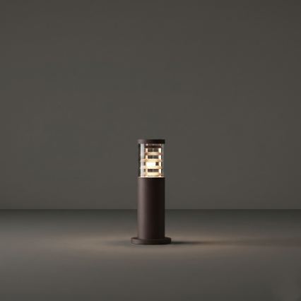 Ideal Lux - Φωτιστικό εξωτερικού χώρου TRONCO 1xE27/42W/230V 40 cm IP65 καφέ