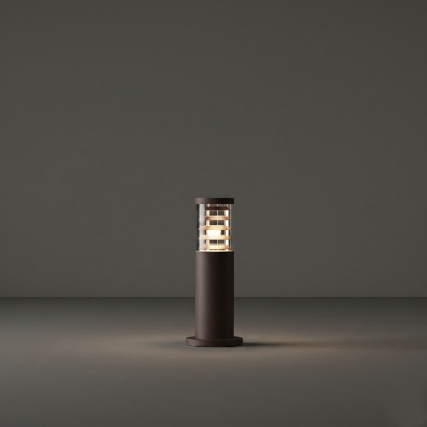 Ideal Lux - Φωτιστικό εξωτερικού χώρου TRONCO 1xE27/42W/230V 40 cm IP65 καφέ