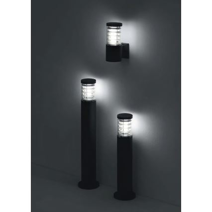 Ideal Lux - Φωτιστικό εξωτερικού χώρου TRONCO 1xE27/42W/230V 60 cm IP65 γκρι