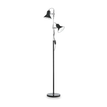 Ideal Lux - Φωτιστικό δαπέδου 2xE27/60W/230V μαύρο