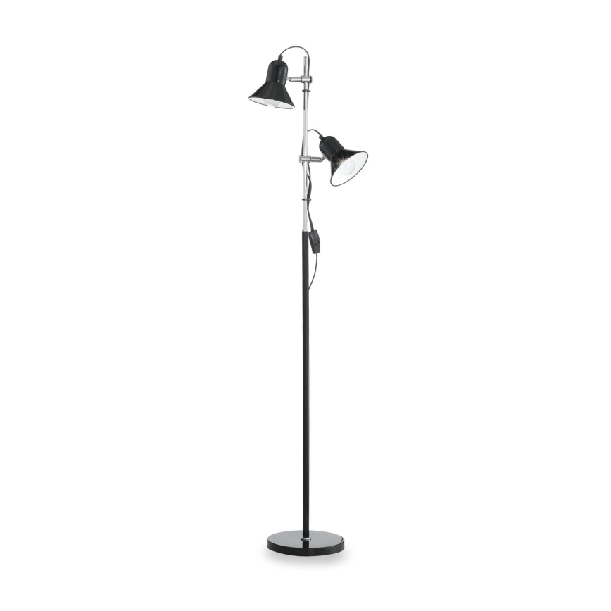 Ideal Lux - Φωτιστικό δαπέδου 2xE27/60W/230V μαύρο