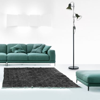 Ideal Lux - Φωτιστικό δαπέδου 2xE27/60W/230V μαύρο